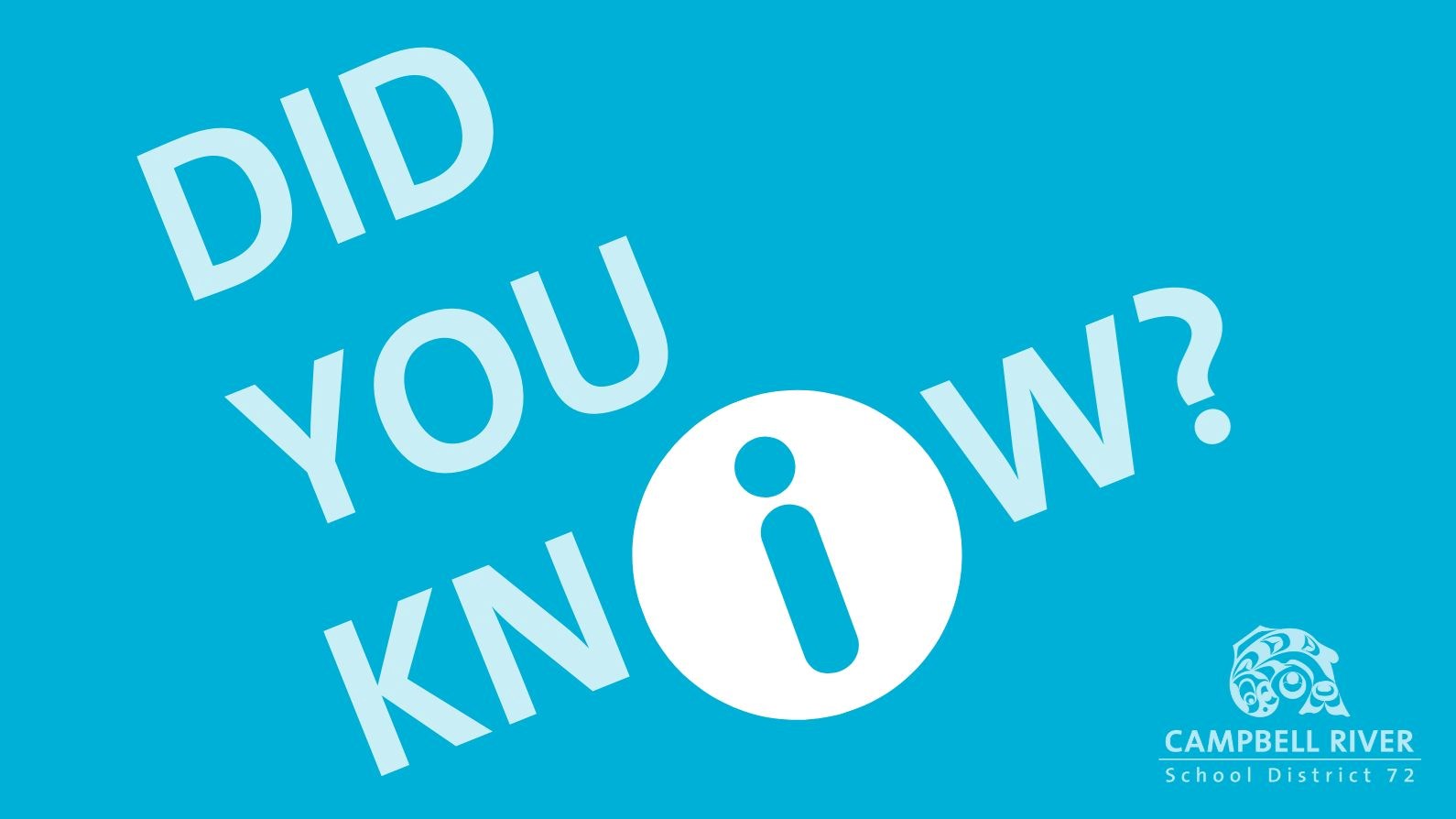 Did You Know SD72